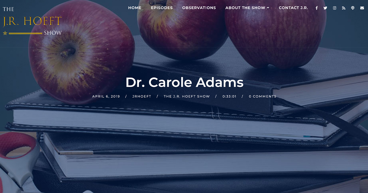 Hofet Carole Adams Podcast Featured Image
