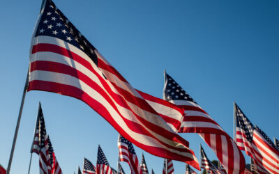 Waving the Banner of the Red, White, and Blue!